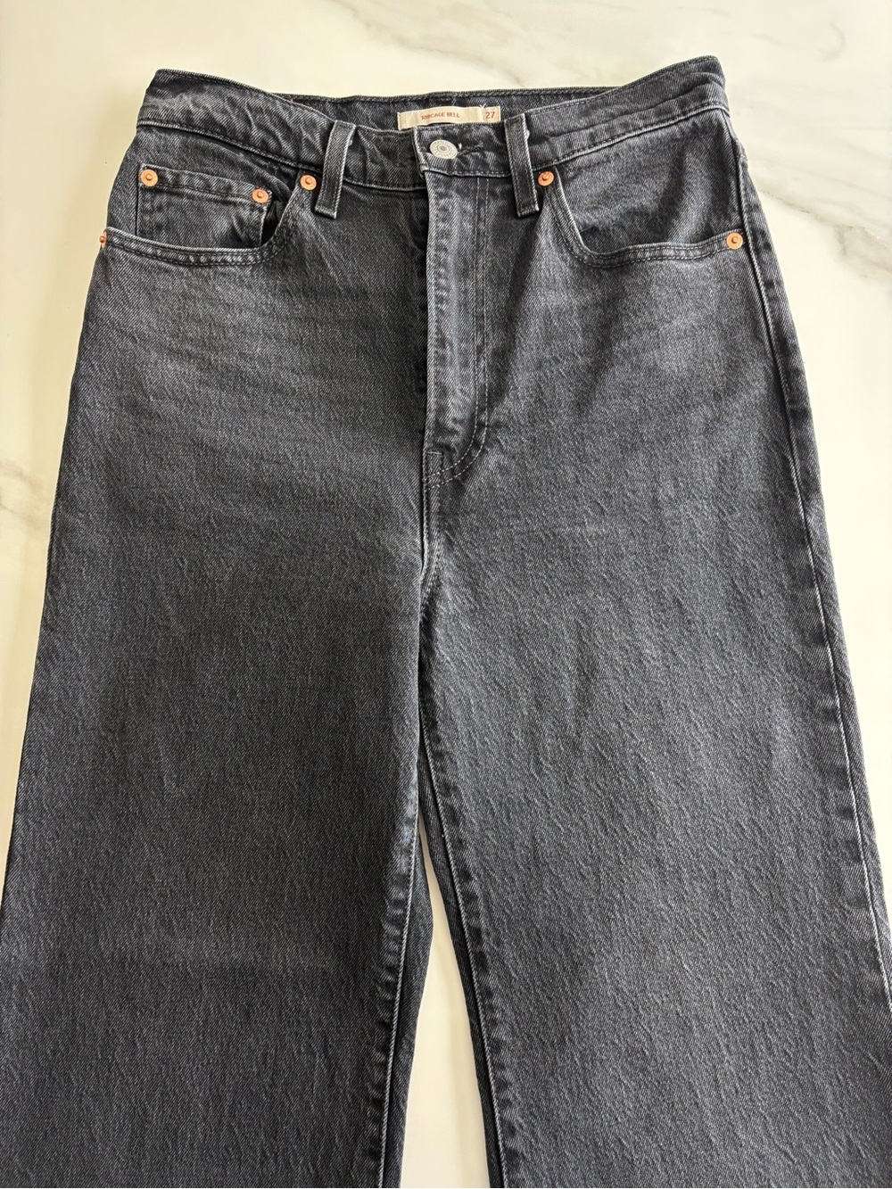 Levi’s Ribcage Bell Dark gray Jeans 27/31